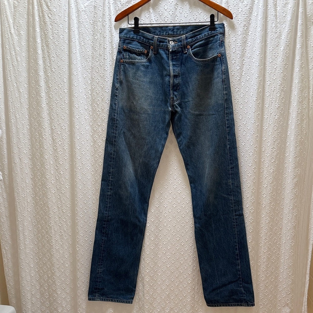 Levi's Classic 501 Straight Blue Jeans